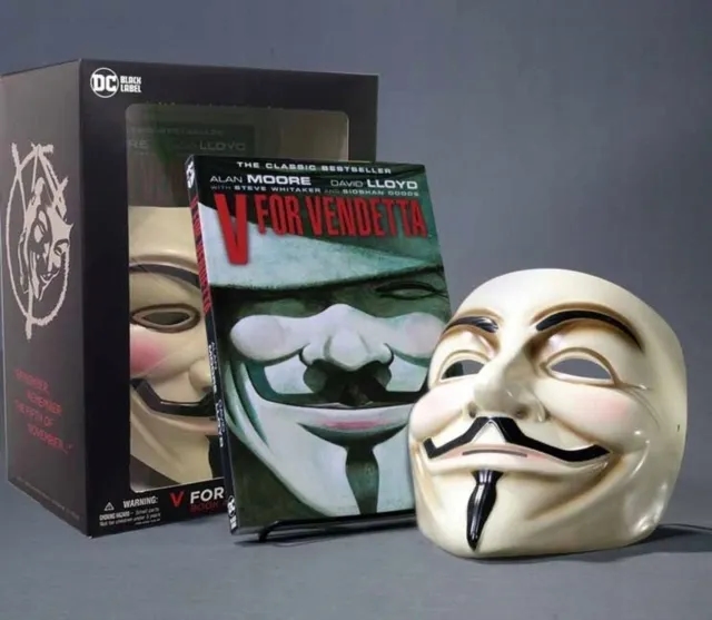 V jak Vendetta komiks - odkryj mroczne tajemnice i przesłanie